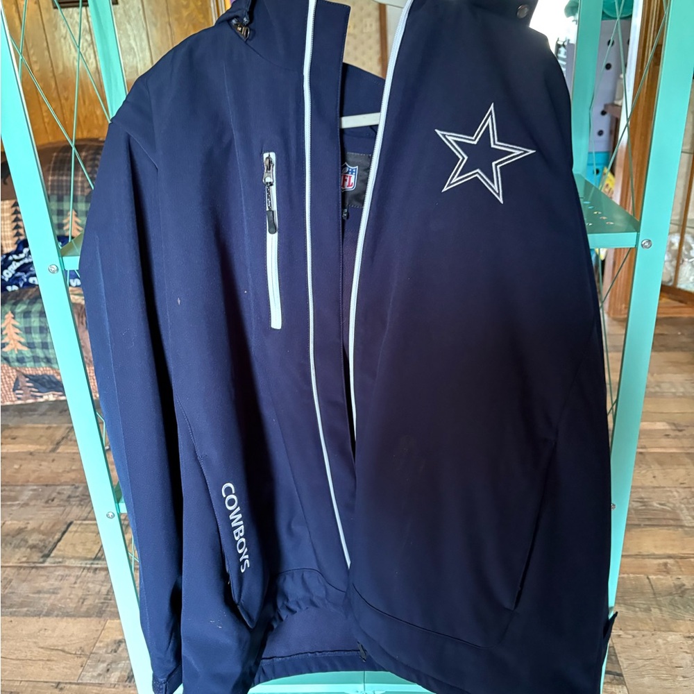 NFL Cowboys Navy Ski Jacket